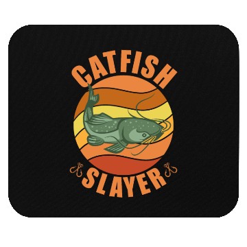 Discover Catfish Slayer - Wels Catfish Hunter Mouse Pads