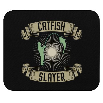 Discover Catfish Slayer - Wels Catfish Hunter Mouse Pads