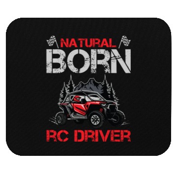 Discover Natural Born RC car Driver Racer Remote Controlled Mouse Pads