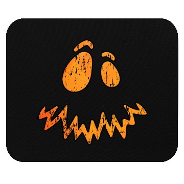 Discover Jack O Lantern Scary Carved Pumpkin Face Mouse Pads