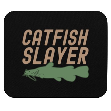 Discover Catfish Slayer - Wels Catfish Hunter Mouse Pads