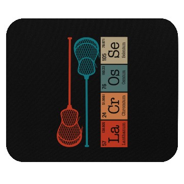 Discover Lacrosse Periodic Table Element Mouse Pads, Lacrosse