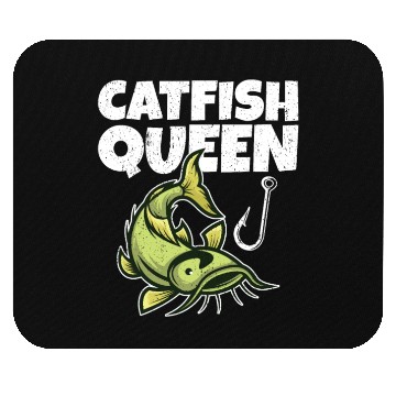 Discover Wels Catfish Design For A Catfish Queen Mouse Pads