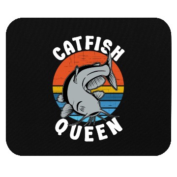 Discover Wels Catfish Design For A Catfish Queen Mouse Pads