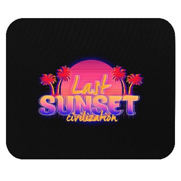 Discover Synthwave/Retrowave/Vaporwave 80s - Sunset Mouse Pads