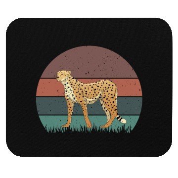 Discover Retro Cheetah Mouse Pads