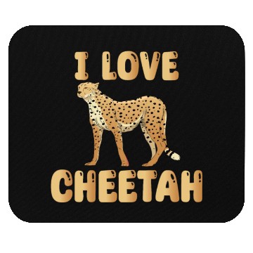 Discover I Love Cheetah Mouse Pads