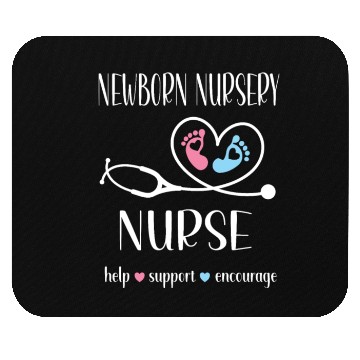 Discover Newborn Nursery Nurse Newborn Nursery Nursing Gift Mouse Pads