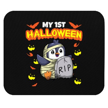 Discover My First Halloween Scary Hallow's Eve Birthday Mouse Pads