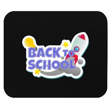 Discover Back to School Sticker Mouse Pads