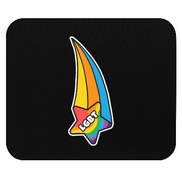 Discover Pride Month LGBTQ Sticker Mouse Pads