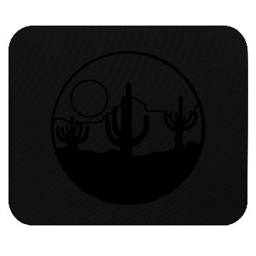 Discover nature sun desert landscape Mouse Pads