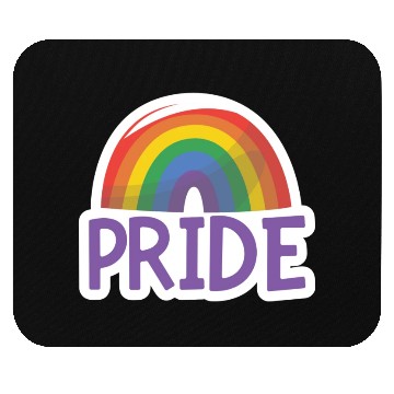 Discover Pride Month LGBTQ Sticker Mouse Pads