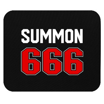 Discover Summon 666 Jersey Satanist Devil Worshipper 666dev Mouse Pads