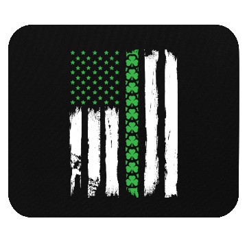 Discover Irish American Flag St Patrick'S Day Mouse Pads