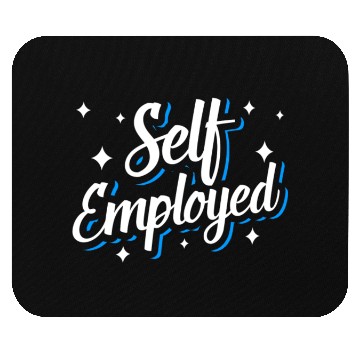 Discover Self Employed Boss Freelancer Work Job Mouse Pads