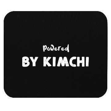 Discover Powered By Kimchi - Asian Food Mouse Pads