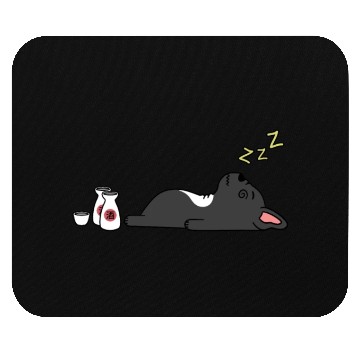 Discover French Bulldog Sake Drunk Mouse Pads