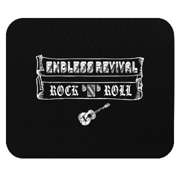 Discover Endless revival rock'n'roll guitar rockabilly Mouse Pads