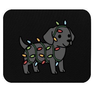 Discover Great Dane Christmas Lights Mouse Pads