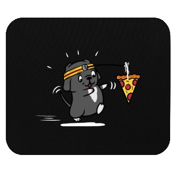 Discover Great Dane Pizza Workout Mouse Pads