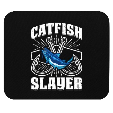 Discover Catfish Slayer - Wels Catfish Hunter Mouse Pads