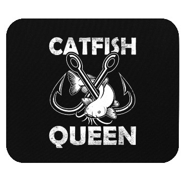 Discover Wels Catfish Design For A Catfish Queen Mouse Pads