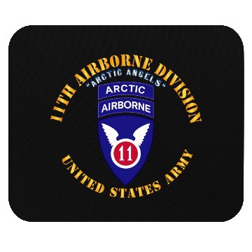 Discover 11th Airborne Division Arctic Angels w Arctic Tab Mouse Pads