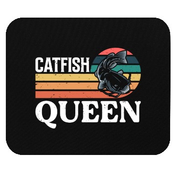 Discover Wels Catfish Design For A Catfish Queen Mouse Pads