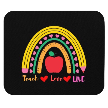 Discover love teach - teacher children school Mouse Pads