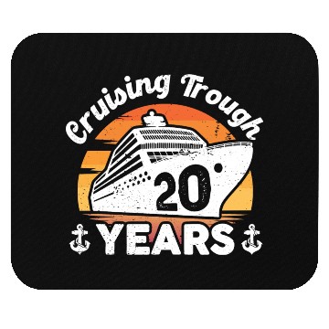 Discover Cruising Trough 20 Years Anniversary Mouse Pads