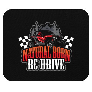 Discover Natural Born RC car Driver Racer Remote Controlled Mouse Pads
