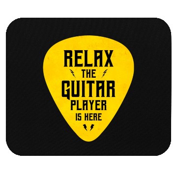 Discover Relax The Guitar Player Is Here Mouse Pads