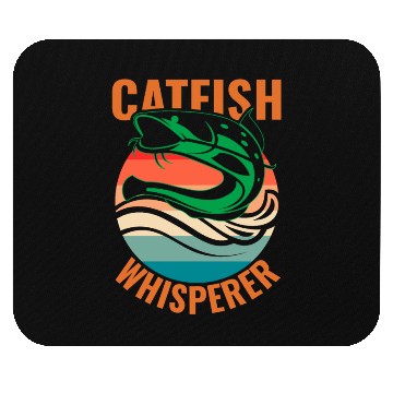 Discover Catfish Whisperer - Wels Catfish Hunter Mouse Pads