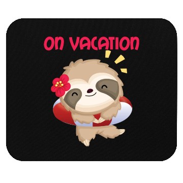 Discover On Vacation Mouse Pads Design summer