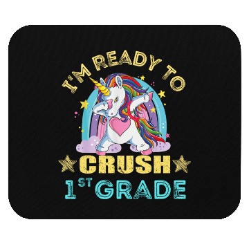 Discover I'm Ready To Crush 1st Grade Dinosaur Mouse Pads