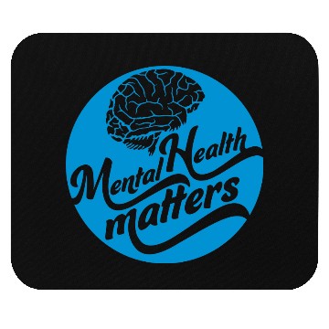 Discover mental health matters quote Mouse Pads