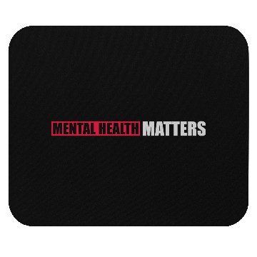 Discover mental health matters quote Mouse Pads