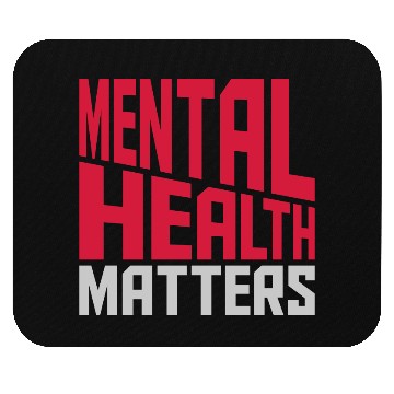 Discover mental health matters quote Mouse Pads