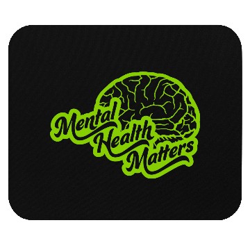 Discover mental health matters quote Mouse Pads