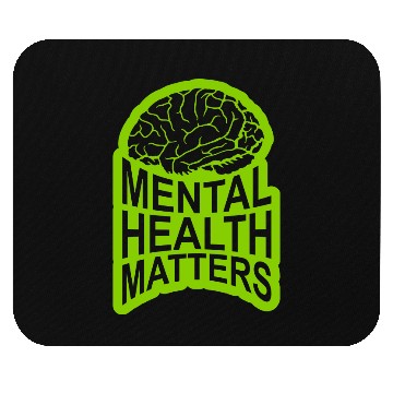 Discover mental health matters quote Mouse Pads