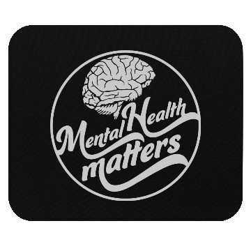 Discover mental health matters quote Mouse Pads