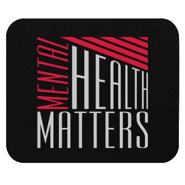 Discover mental health matters quote Mouse Pads