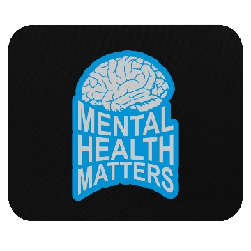 Discover mental health matters quote Mouse Pads