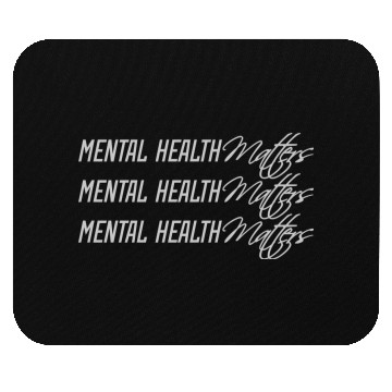 Discover mental health matters quote Mouse Pads