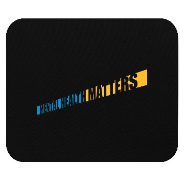 Discover mental health matters quote Mouse Pads