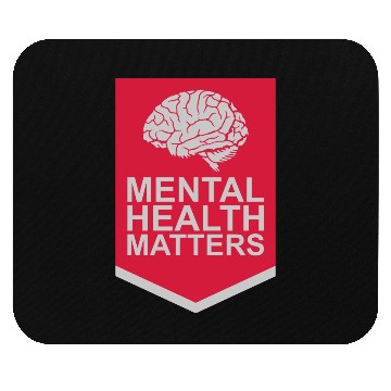 Discover mental health matters quote Mouse Pads
