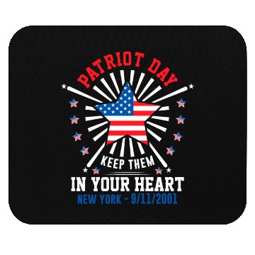 Discover 9/11 Patriot Day Keep Them in Your Heart Mouse Pads