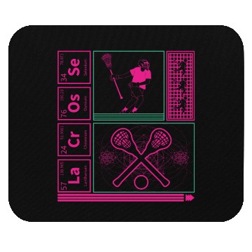 Discover Lacrosse Periodic Table Element Mouse Pads, Lacrosse