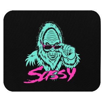 Discover Green Sasquatch Game Mouse Pads